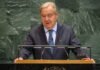 UN chief condemns military escalation between Israel and Houthis
