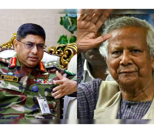 Bangladesh Army Chief Engages With Yunus, Shahabuddin on Military’s Role in Civil Affairs
