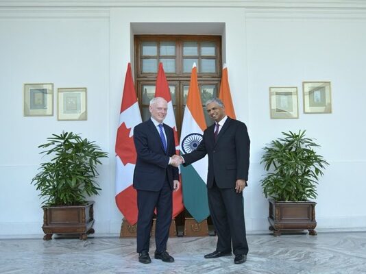India, Canada Hold Pre-Foreign Office Consultations in Delhi