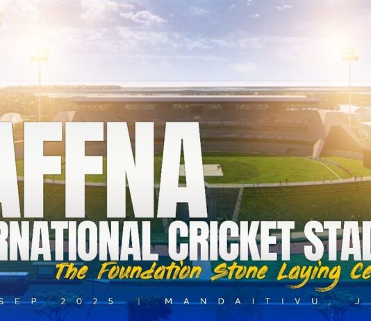 Sri Lanka Starts Building Jaffna International Cricket Stadium