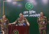 Bangladesh Army’s 15 officers taken into custody after International Crimes Tribunal issued arrest warrants