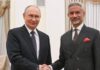 Jaishankar–Putin Meeting in Moscow Focuses on Strengthening India–Russia Ties