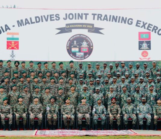 India and Maldives Conclude Joint Military Exercise Ex Ekuverin, Boosting Bilateral Ties