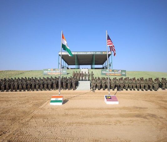 India–Malaysia Strengthen Ties Through Joint Military Exercise in Rajasthan