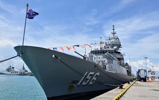 Chinese Task Group Operating in Philippine Sea Under Australian Surveillance