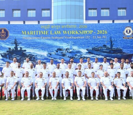 Joint Maritime Law Training Conducted by Indian Navy and Coast Guard
