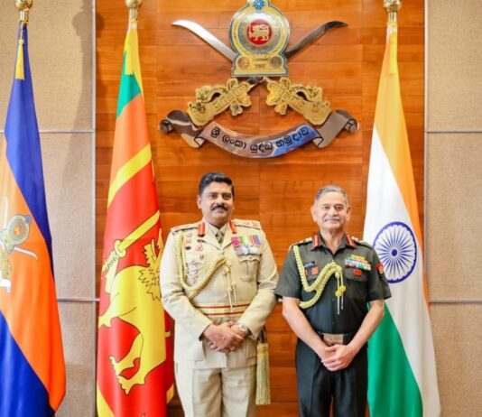 India’s Army Chief Dwivedi Strengthens Bilateral Military Presence During First Day in Sri Lanka