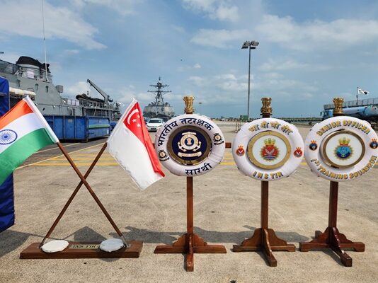 ndian Navy’s Training Squadron Visit Highlights Growing Maritime Partnership with Singapore