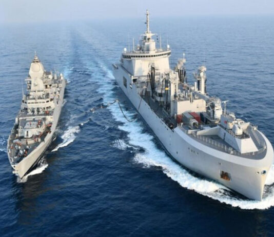 Under Act East Policy, Indian Navy Training Squadron Arrives in Singapore