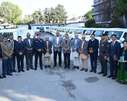 Strengthening Democratic Processes: India Hands Over 61 Vehicles to Nepal for Elections