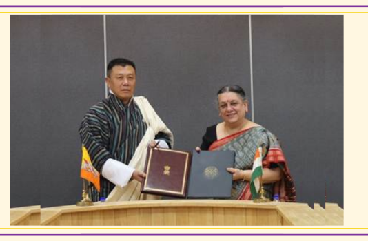 India and Bhutan Deepen Ties with Postal Cooperation MoU