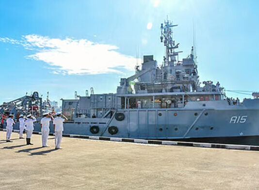 INS Nireekshak’s Sri Lanka Visit Focuses on Training and Operational Readiness