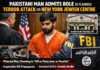 Pakistani Man Admits Role in Planned Terror Attack on New York Jewish Centre