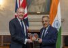 India, UK Reaffirm Commitment to Stronger Security Cooperation in Indo-Pacific