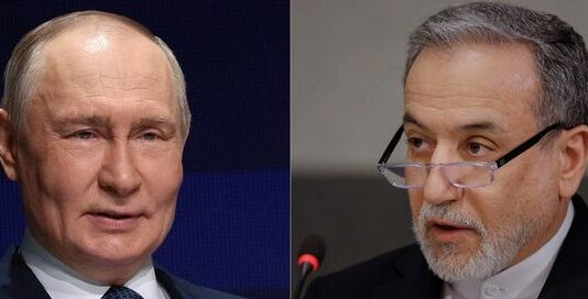 Iran’s Top Diplomat Meets Putin as Regional Conflict Intensifies