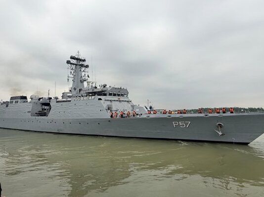 INS Sunayna Arrives in Sri Lanka for Maritime Cooperation Mission