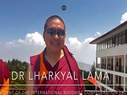 Nepali Scholar Dr Lharkyal Lama Receives Top Myanmar Religious Honour
