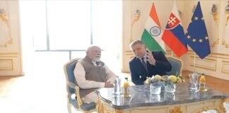 PM Modi holds bilateral talks with his Slovak counterpart Robert Fico in Bratislava