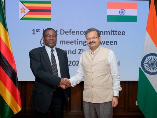 India, Zimbabwe Explore Greater Defence Engagement and Collaboration