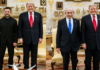 US President holds separate meetings with Ukrainian President and Israeli PM at White House
