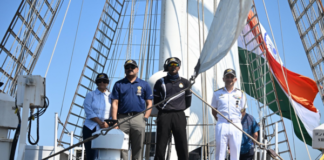 INS Sudarshini arrives in Boston after Sail4th 250 celebrations