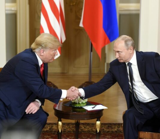 Russian President Vladimir Putin and US President Donald Trump hold telephone conversation