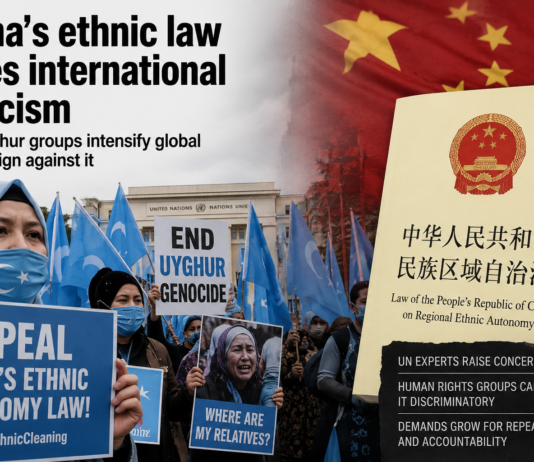 China Under Growing International Pressure Over Controversial Ethnic Law
