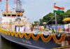 Indian Navy launches ‘Machilipatnam’, seventh Mahe-class anti-submarine warfare craft