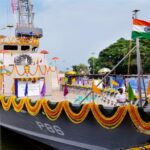 Indian Navy launches ‘Machilipatnam’, seventh Mahe-class anti-submarine warfare craft