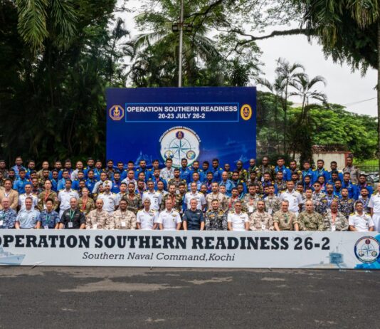 Indian Navy Showcases Maritime Preparedness with Multinational Security Exercise