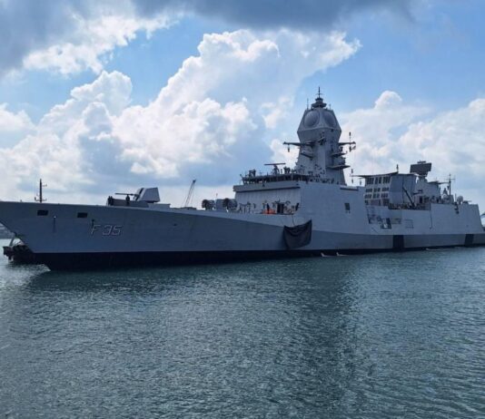 Indian Navy’s Eastern Fleet ships arrive in Singapore for operational deployment