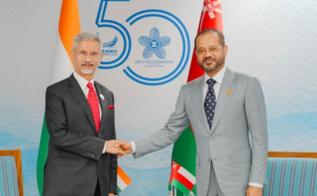 India and Oman Exchange Views on West Asia During ASEAN Talks