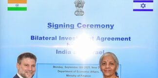 India–Israel Investment Treaty Comes into Effect, Strengthening Economic Ties