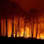 France Evacuates Tourists and Residents as Wildfires Spread Along Atlantic Coast