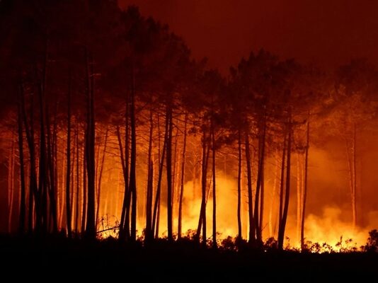 France Faces Severe Wildfire Crisis as Firefighters Battle Spreading Blaze