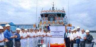 Cochin Shipyard Delivers Third Anti-Submarine Warfare Shallow Water Craft to Indian Navy