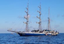 INS Sudarshini Reaches Portugal’s Azores During Lokayan 2026 Voyage