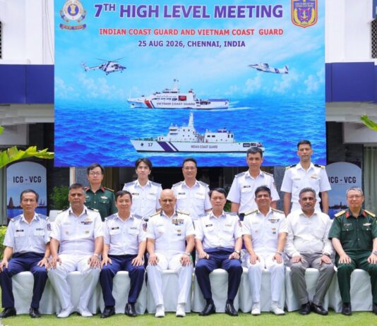 India, Vietnam Coast Guards hold 7th high-level meeting in Chennai to strengthen maritime cooperation