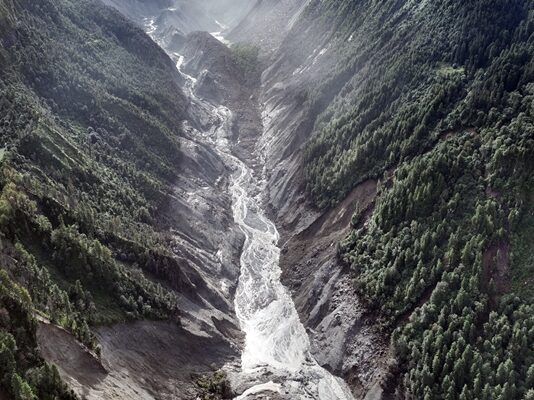 Nepal River Confluence Sees Barrier Lake Formation, Triggering Breach Threat
