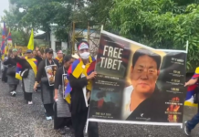 Tibetan Activists Rally Against Beijing’s Ethnic Unity Law
