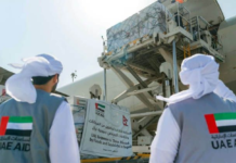 UAE sends plane with 83 tonnes of relief aid to flood-hit Nepal