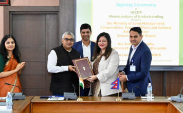 India and Nepal sign MoUs for eight development projects in education, health and agriculture
