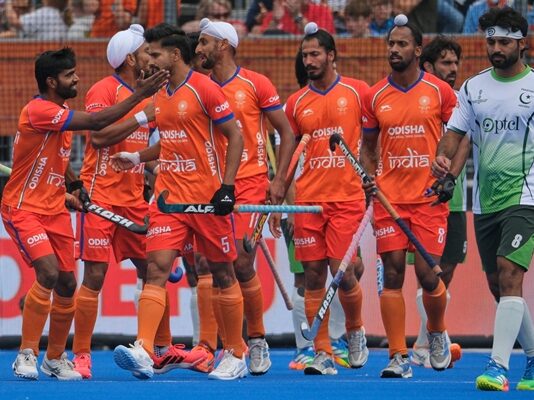 India beat Pakistan 5-3 to reach second round of Men’s Hockey World Cup