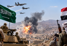 Saudis pound Yemen as Houthis solidify gains in new theatre of Middle East war