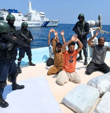 Arabian Sea Crackdown: ₹3,000 Crore Narcotics Seized, Pakistan Nationals Held
