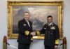 CNS Admiral Krishna Swaminathan holds talks with Australian Navy Chief Vice Admiral Matthew Buckley in Canberra