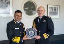 Indian, New Zealand Navy Chiefs Discuss Maritime Cooperation