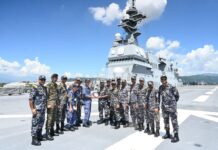 INS Sahyadri, Kulish Showcase Maritime Readiness in Philippine Waters