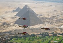 IAF Sarang Arrives in Egypt, Ready to Showcase Dhruv’s Aerial Prowess