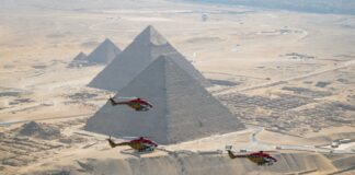 IAF Sarang Arrives in Egypt, Ready to Showcase Dhruv’s Aerial Prowess